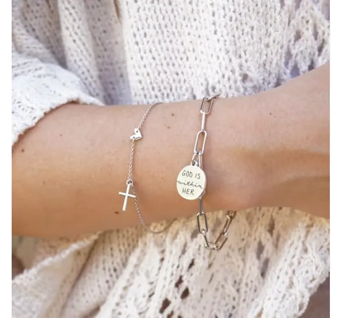 Faith and Love Link Bracelet James Avery