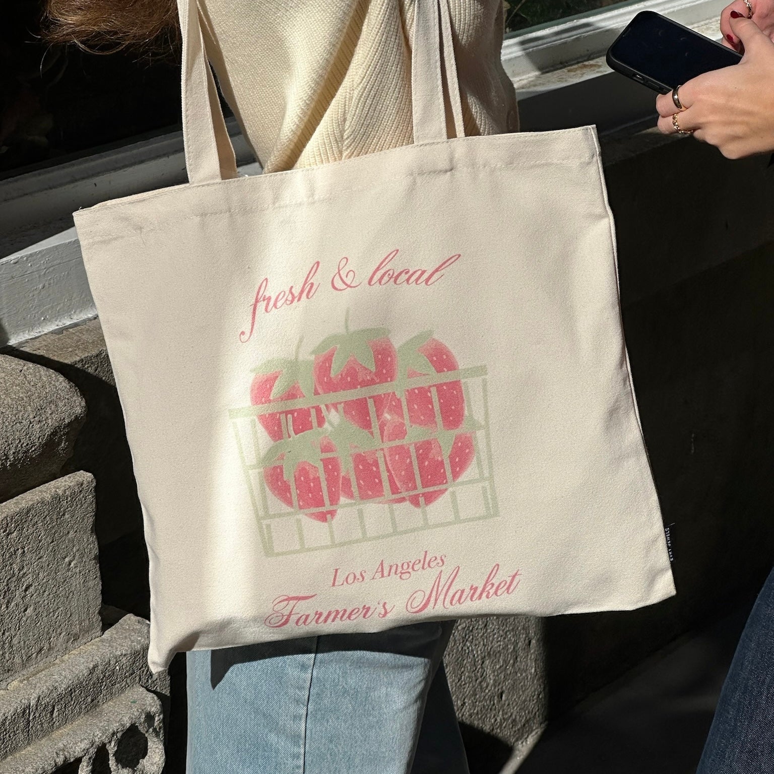 Farmer's Market Tote Bag Lee