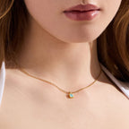 Faye Birthstone Necklace Angel
