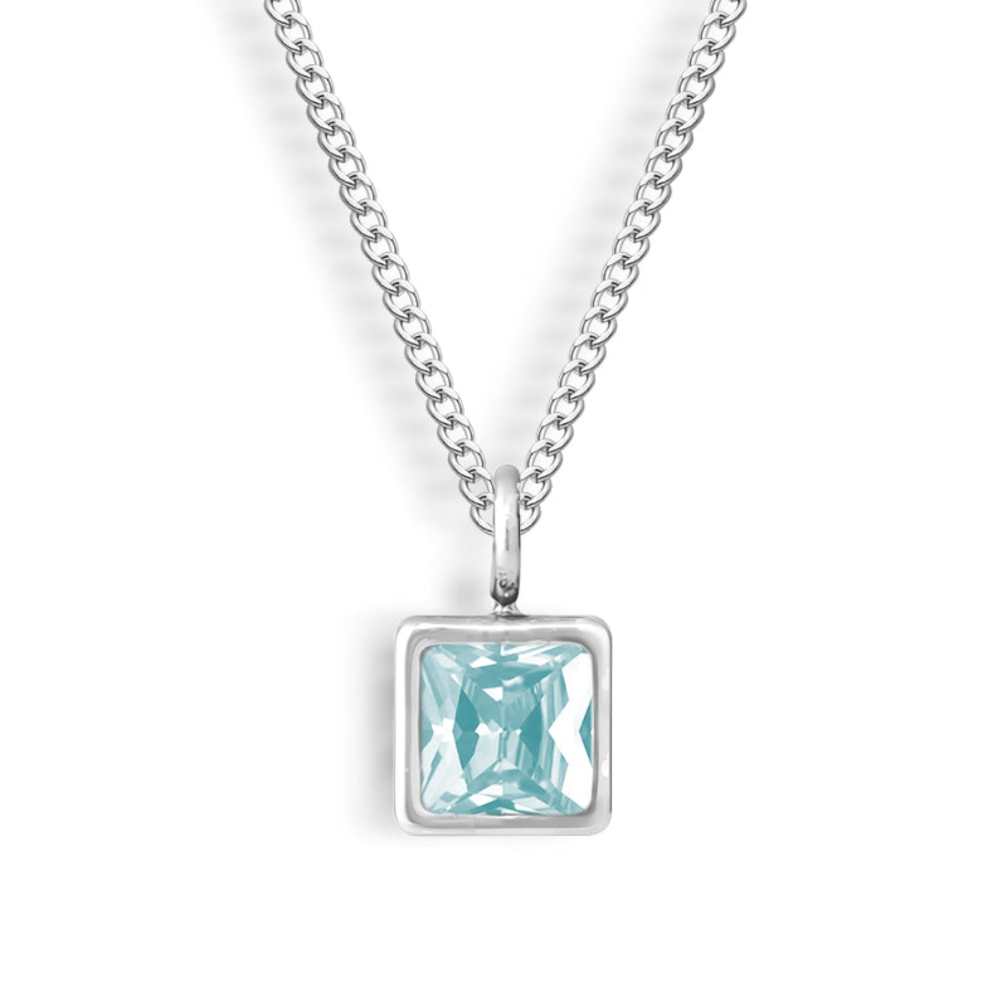 Faye Birthstone Necklace Angel
