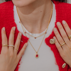 First Kiss Necklace Lee