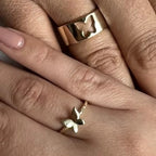 Flying Together Rings Lee