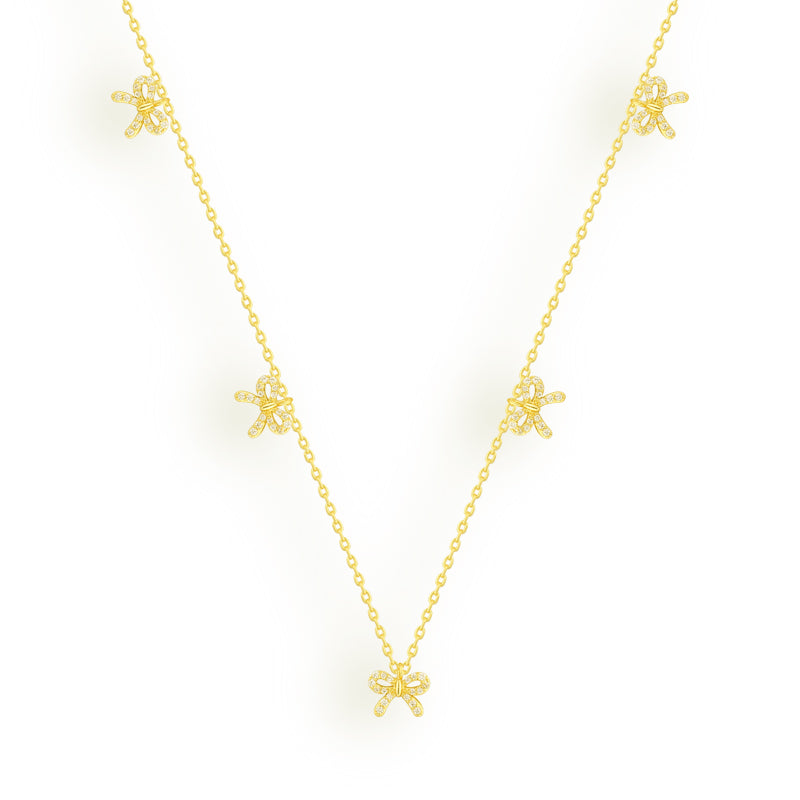 Belle Bow Necklace Lee