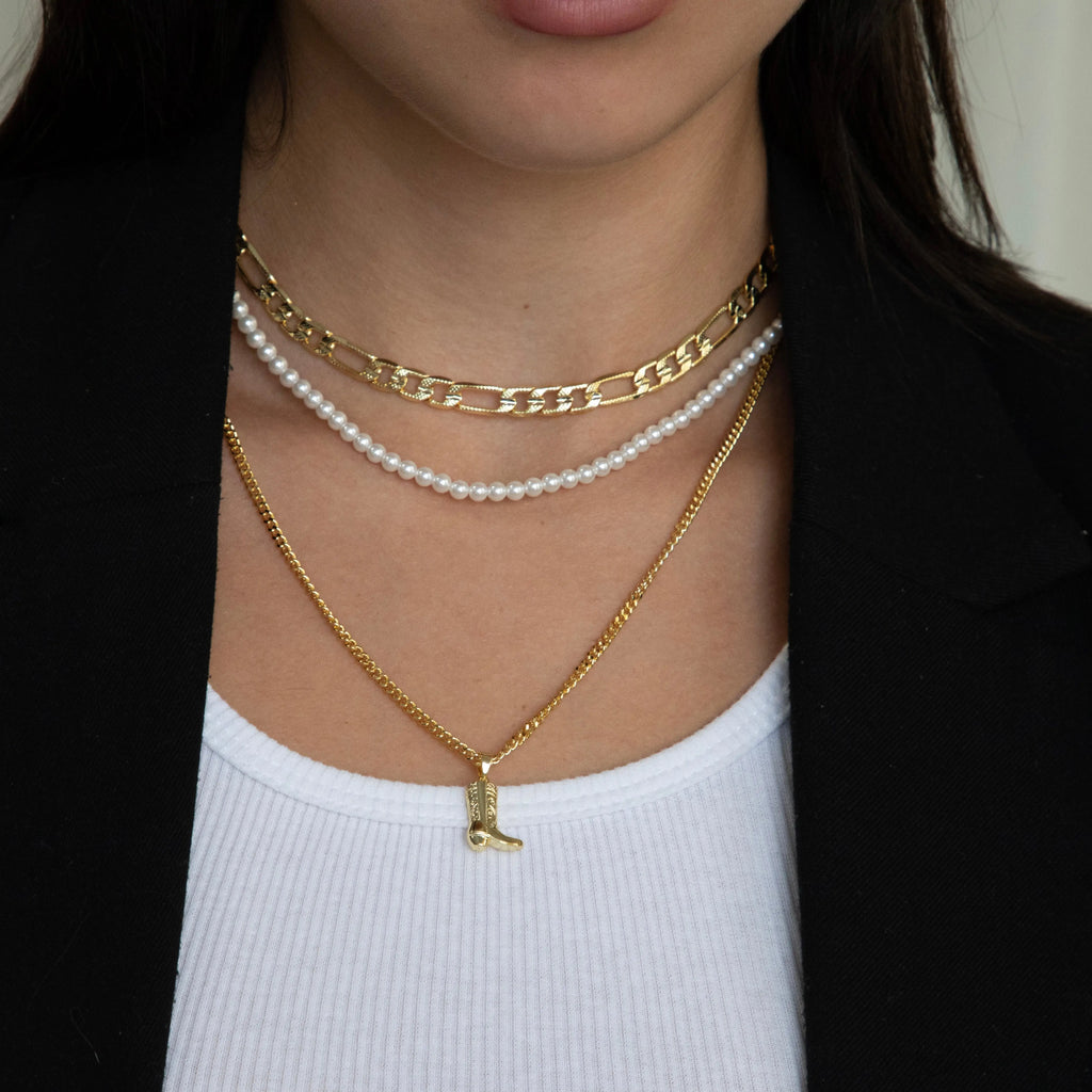 Girly Pearly Necklace Lee