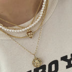 Girly Pearly Necklace Lee