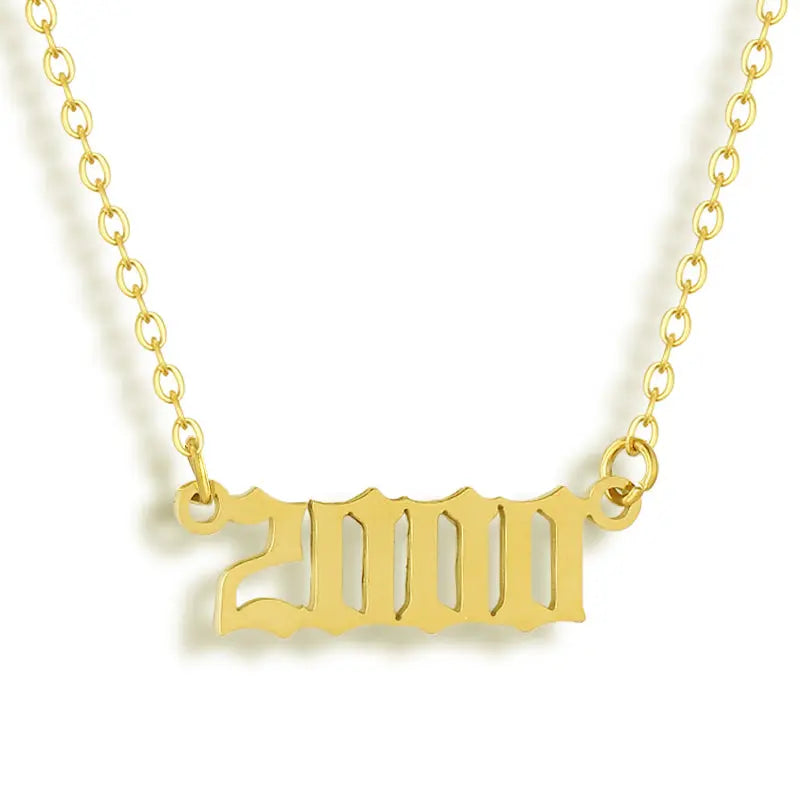 Golden Year Necklace Lee