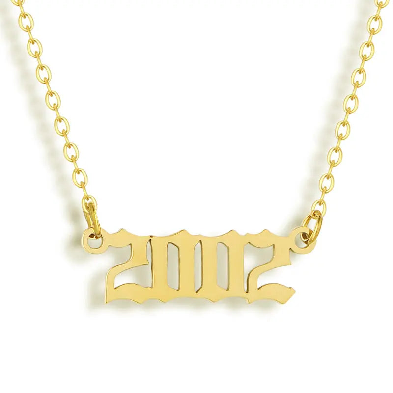 Golden Year Necklace Lee