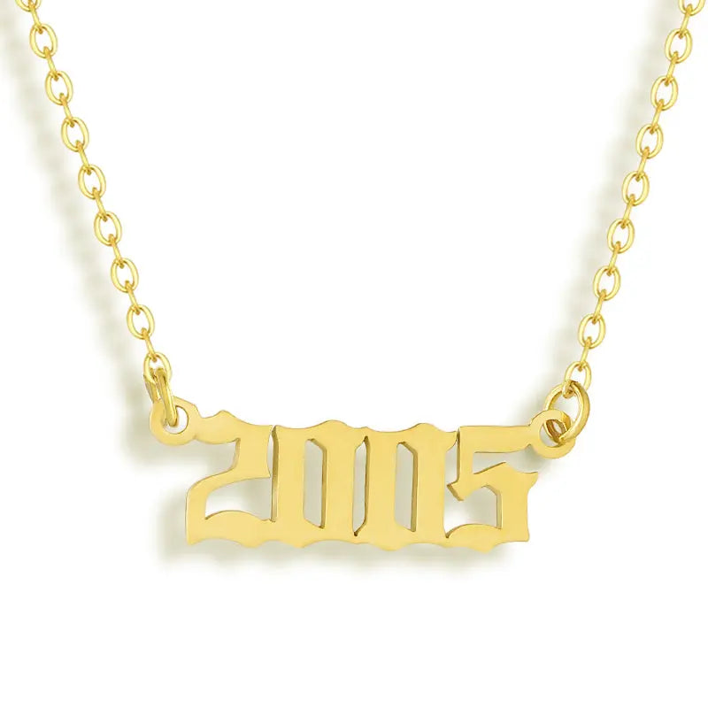 Golden Year Necklace Lee