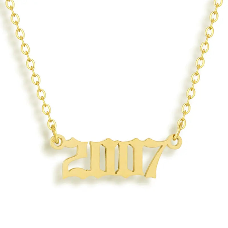 Golden Year Necklace Lee