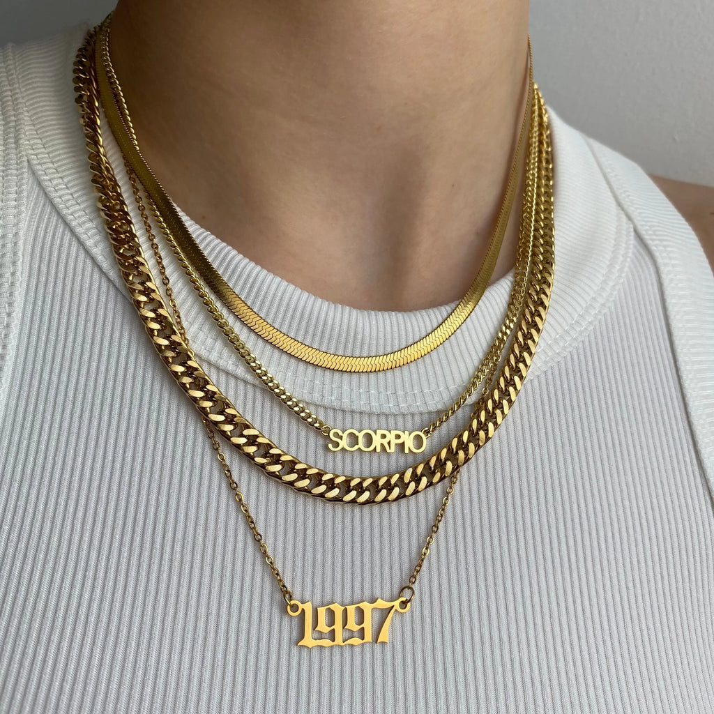 Golden Year Necklace Lee