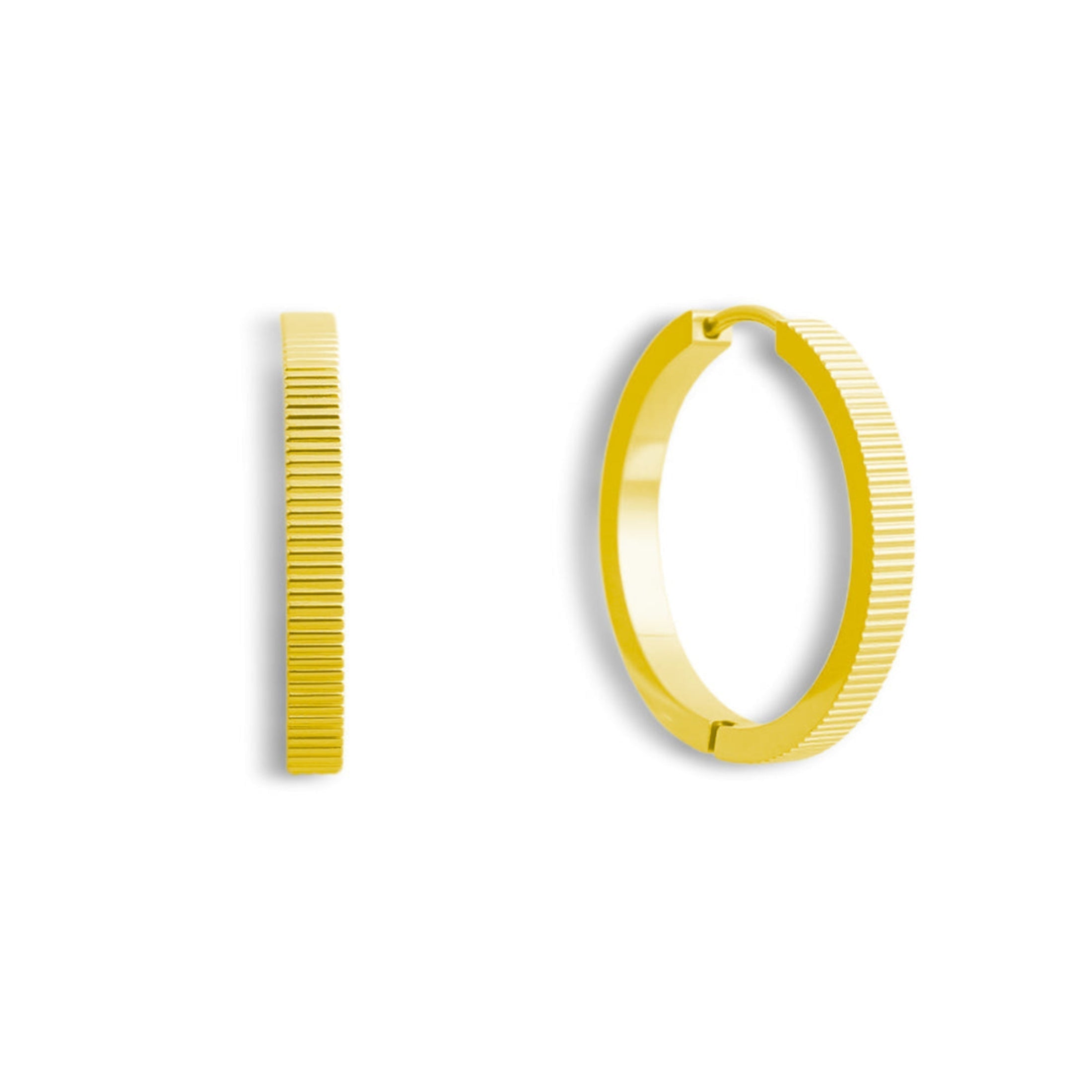 Haze Hoop Earrings Angel