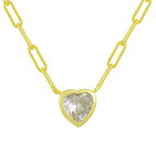 Heart in Chains Necklace Lee