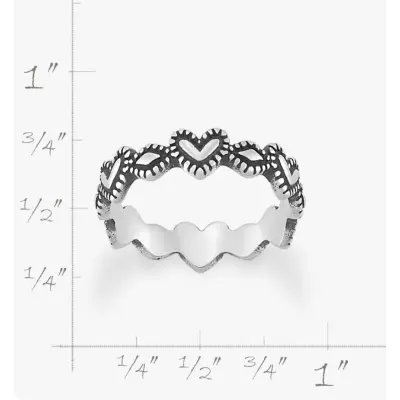 Hearts and Beads Ring James Avery