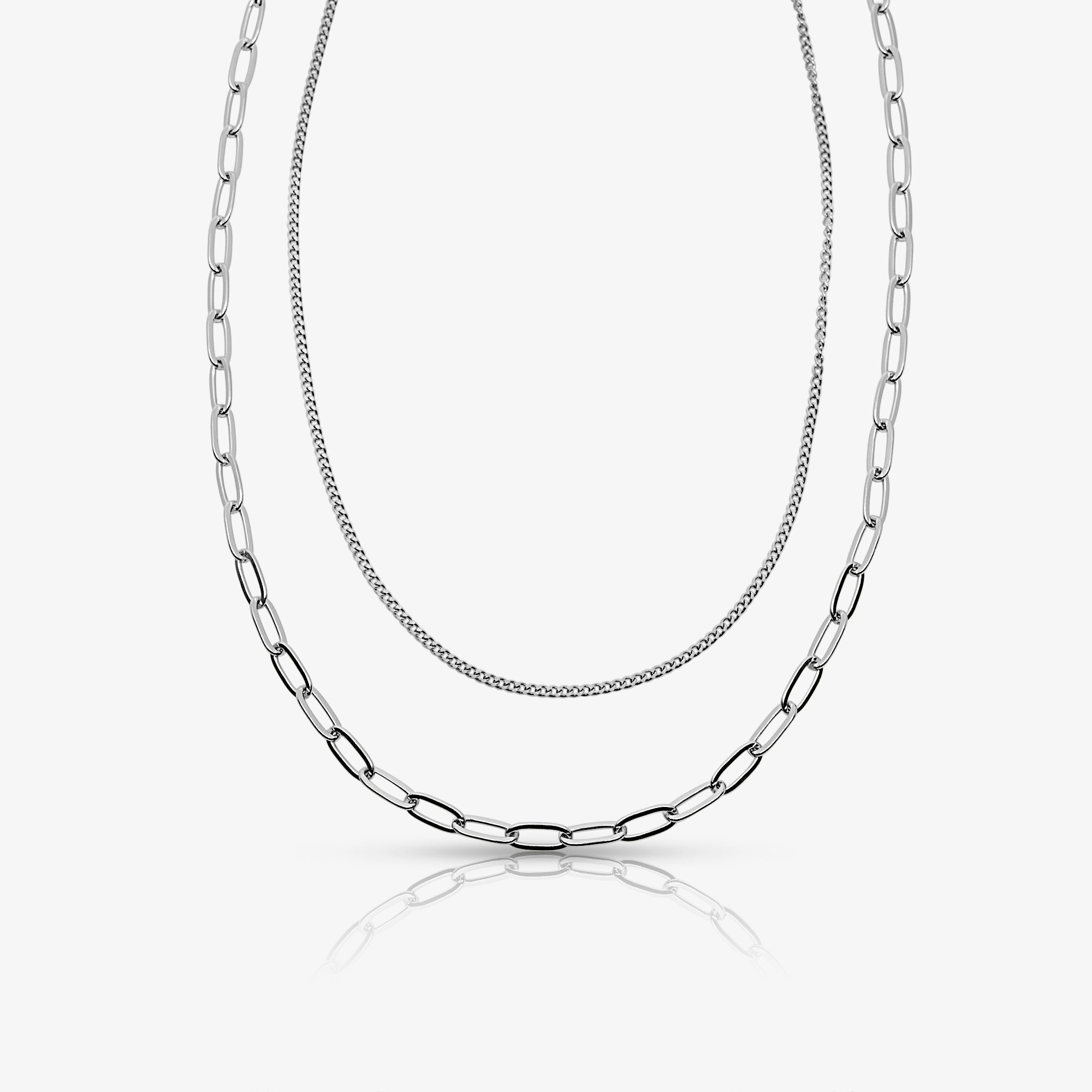 Perfect Pair Double Layered Necklace Sophia