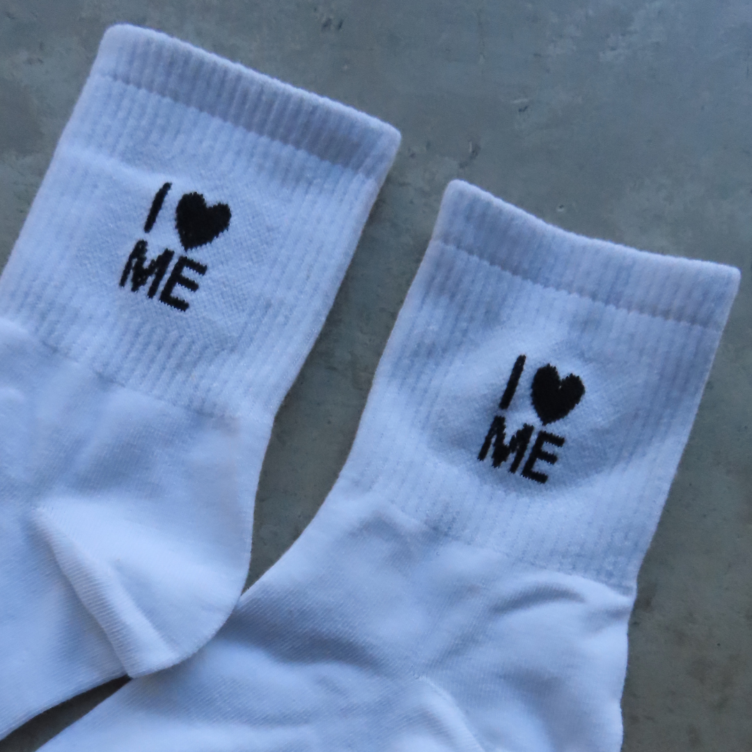 I Heart Me Socks Lee