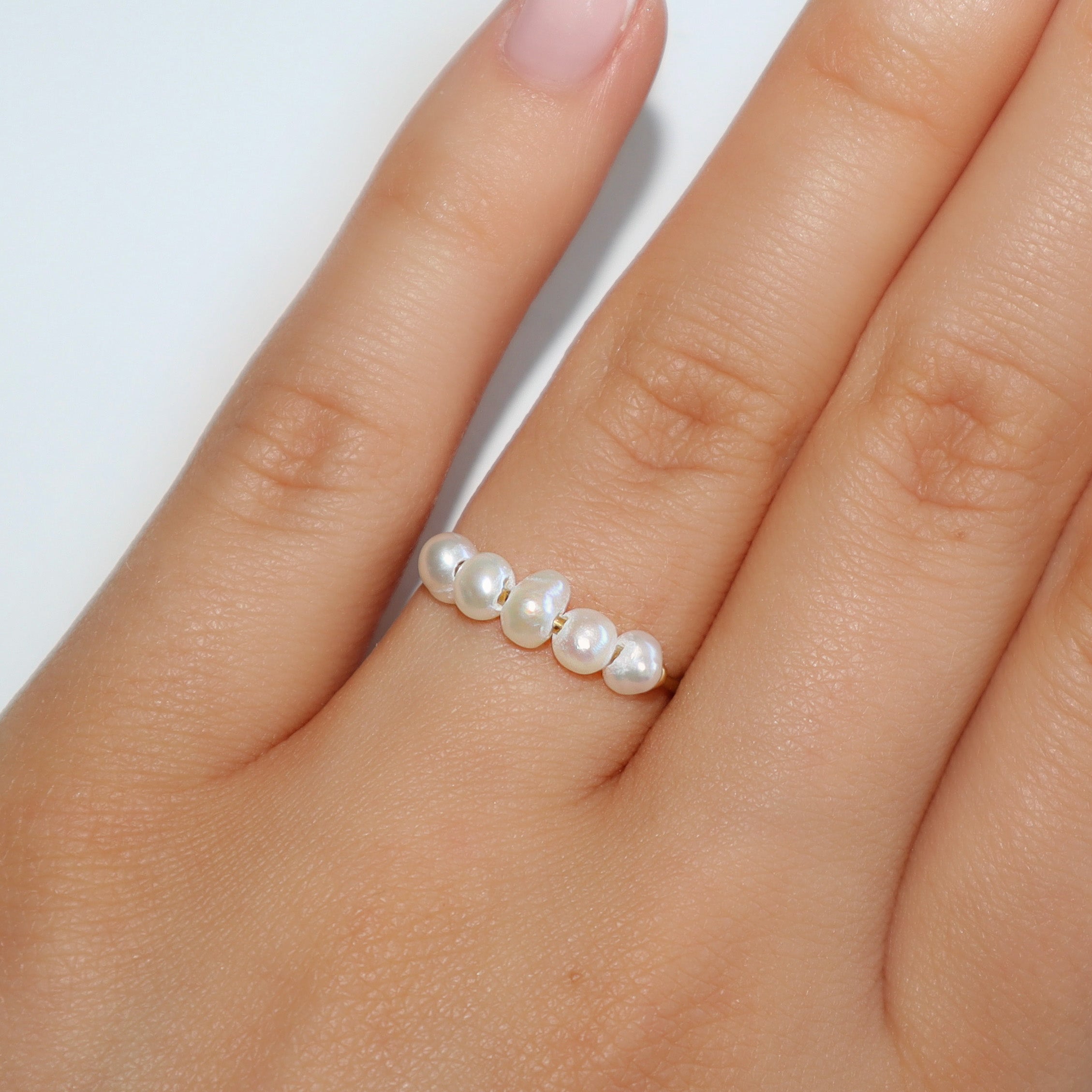 Sea Treasure Pearl Ring Nicole