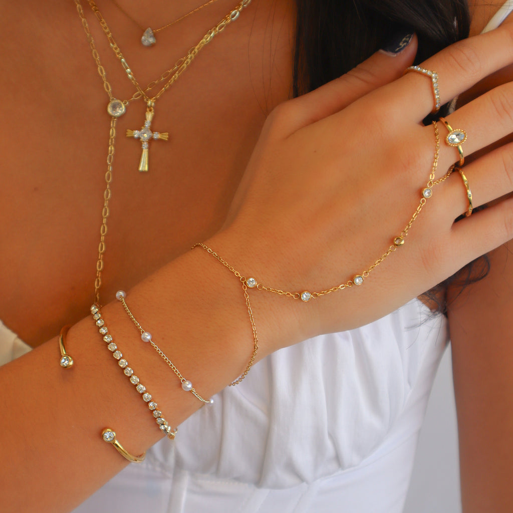 High-Shine Tennis Bracelet Nicole