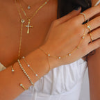 High-Shine Tennis Bracelet Nicole