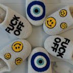 Evil Eye Slippers Lee