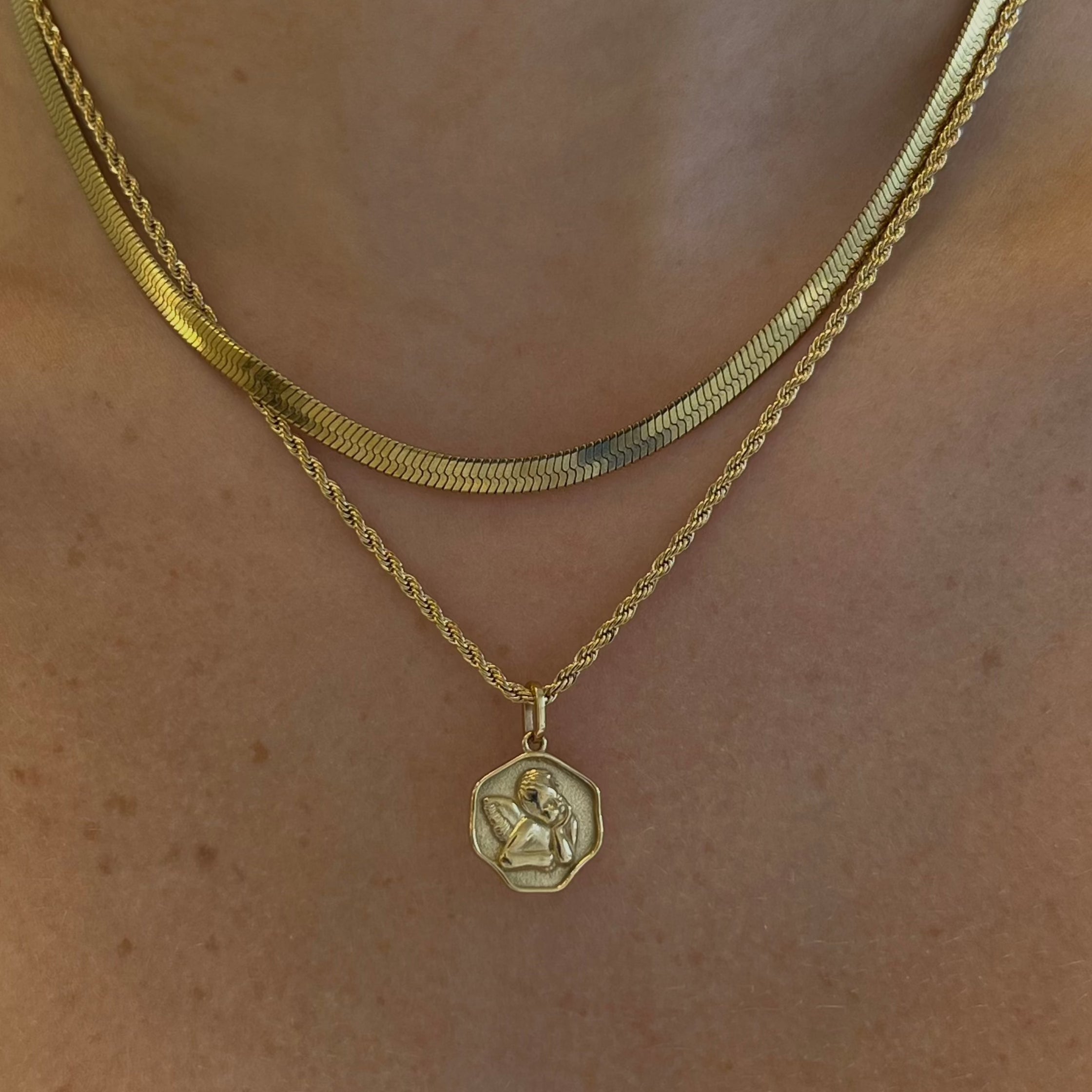 Angel Baby Necklace Lee