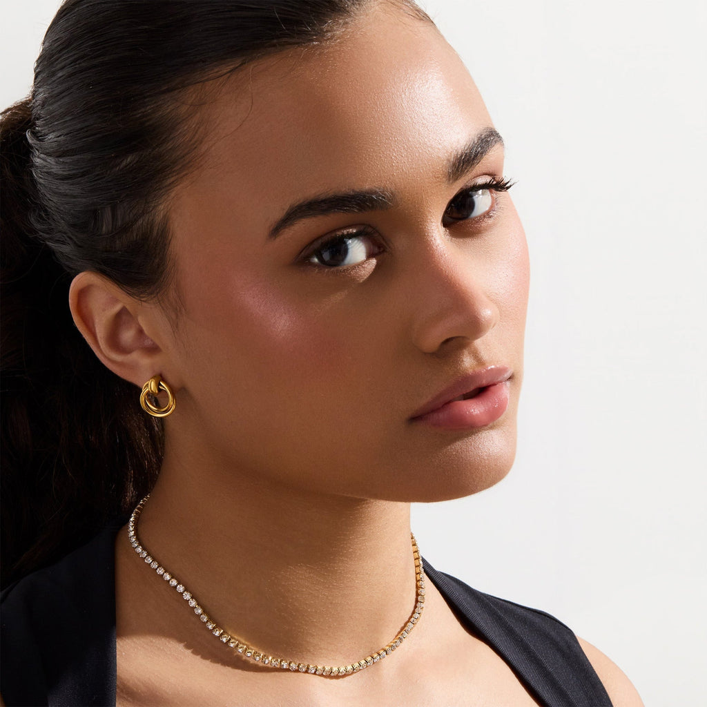 Nena Tennis Necklace Lilly