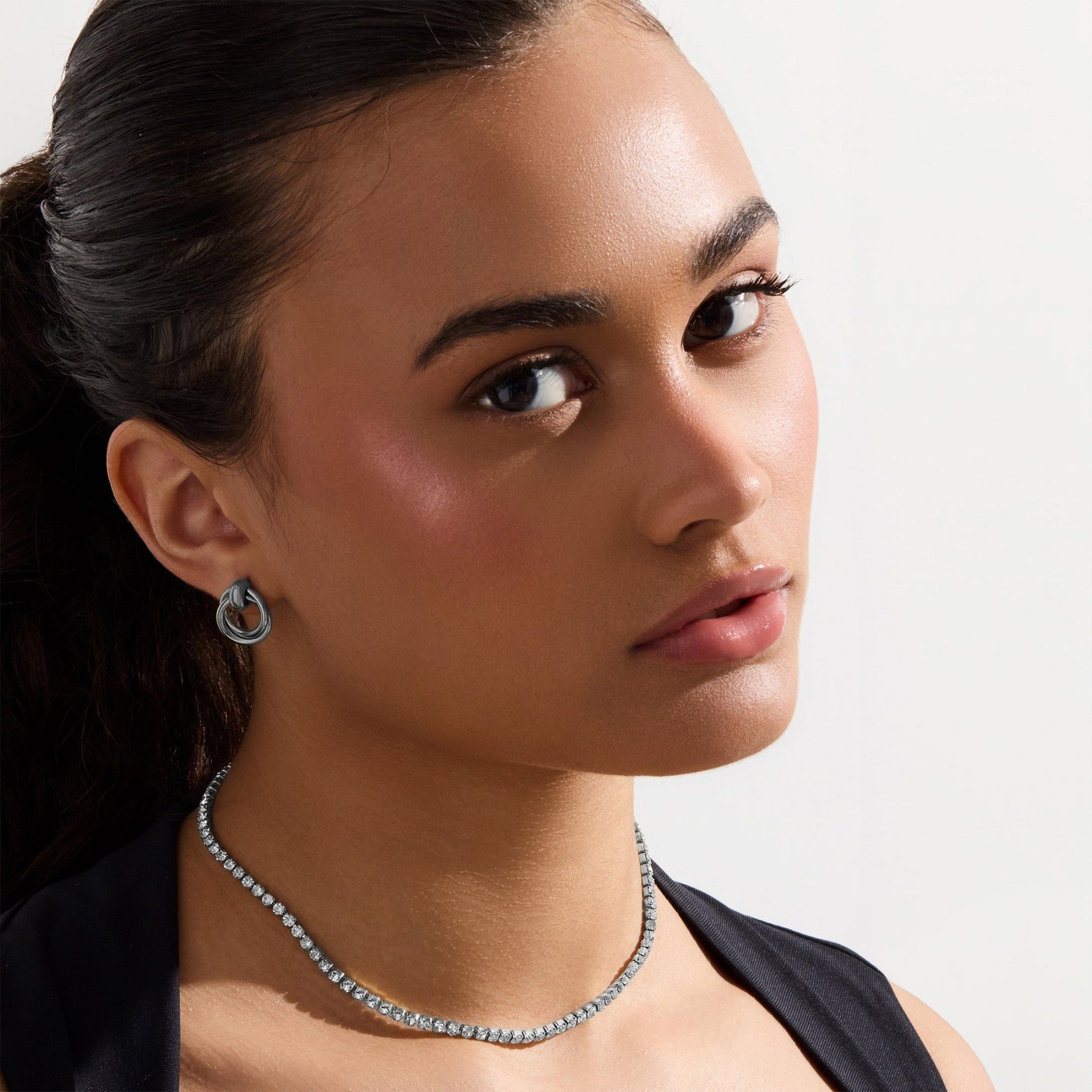 Nena Tennis Necklace Lilly