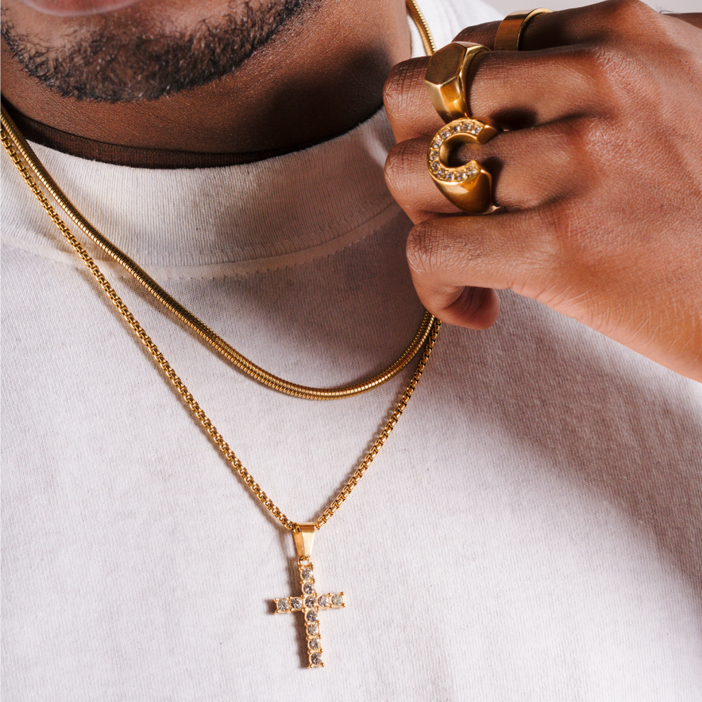 Iron Faith Necklace Angel