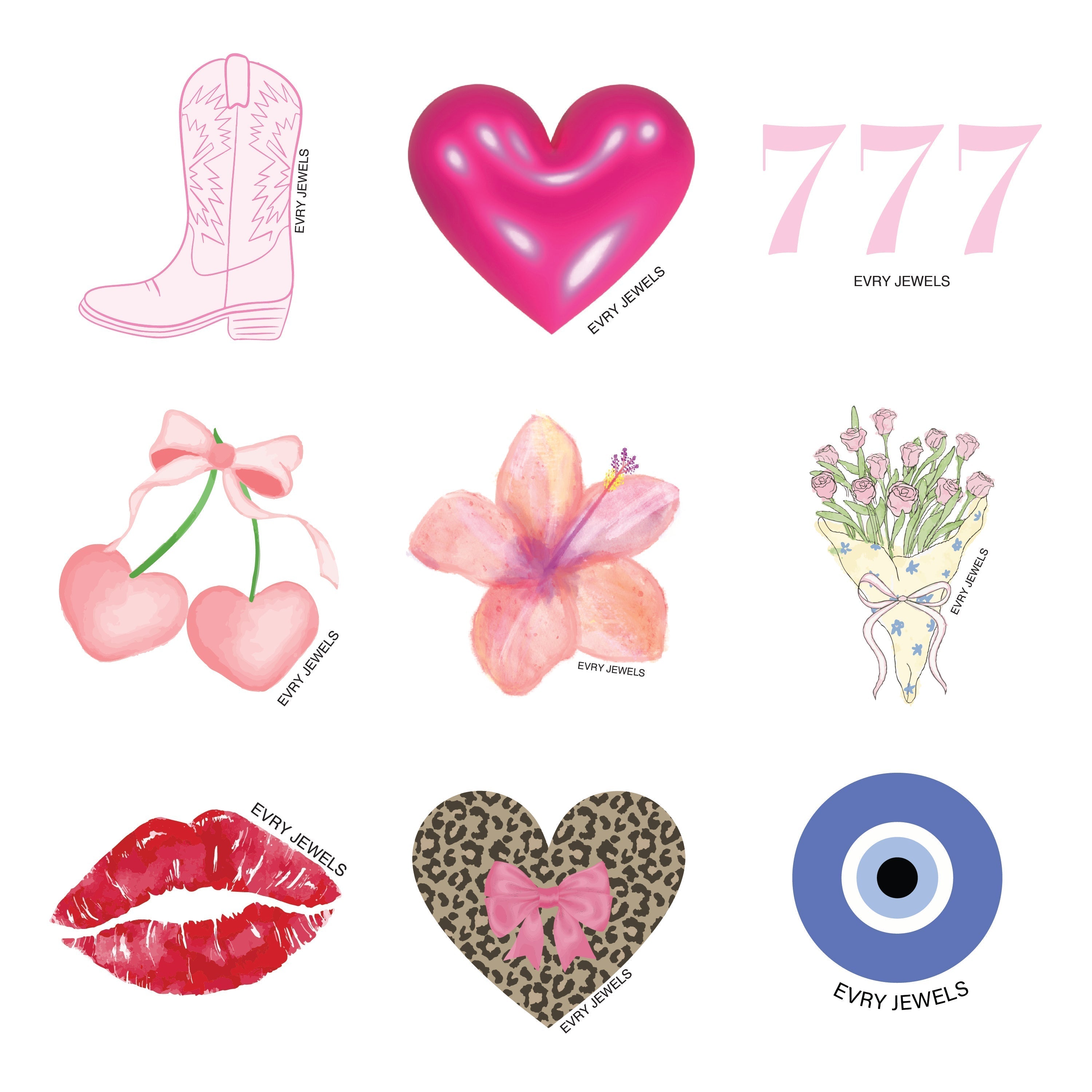 It Girl Sticker Pack Lee