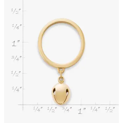 Jingle Bell Charm Dangle Ring James Avery