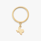 Texas Mini Charm Dangle Ring James Avery