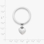 Mini Heart Charm Dangle Ring James Avery