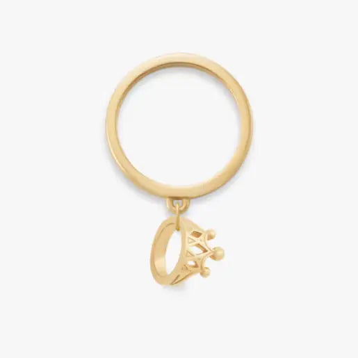 Tiny Tiara Charm Dangle Ring James Avery