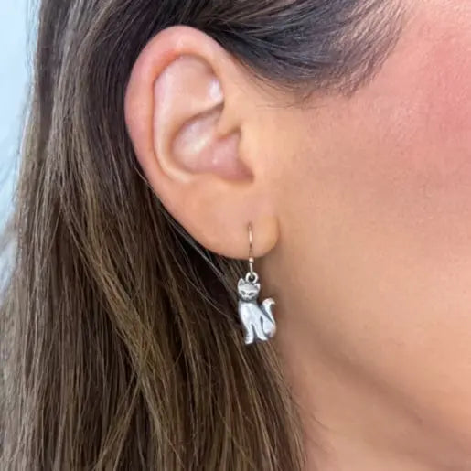 Cat Earrings James Avery