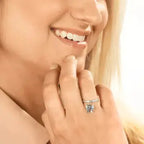 Tiny Bow Charm Dangle Ring James Avery