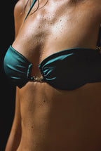 HARPER Blue Fondale - Balconette Bikini Top Sommer Swim