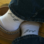 Leave Me Alone Socks Lee