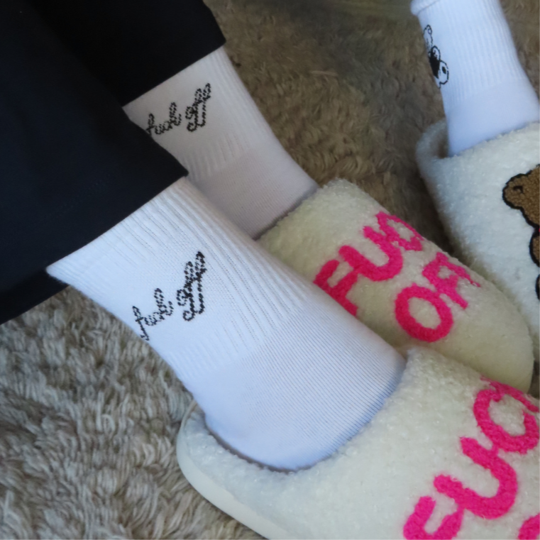 Leave Me Alone Socks Lee