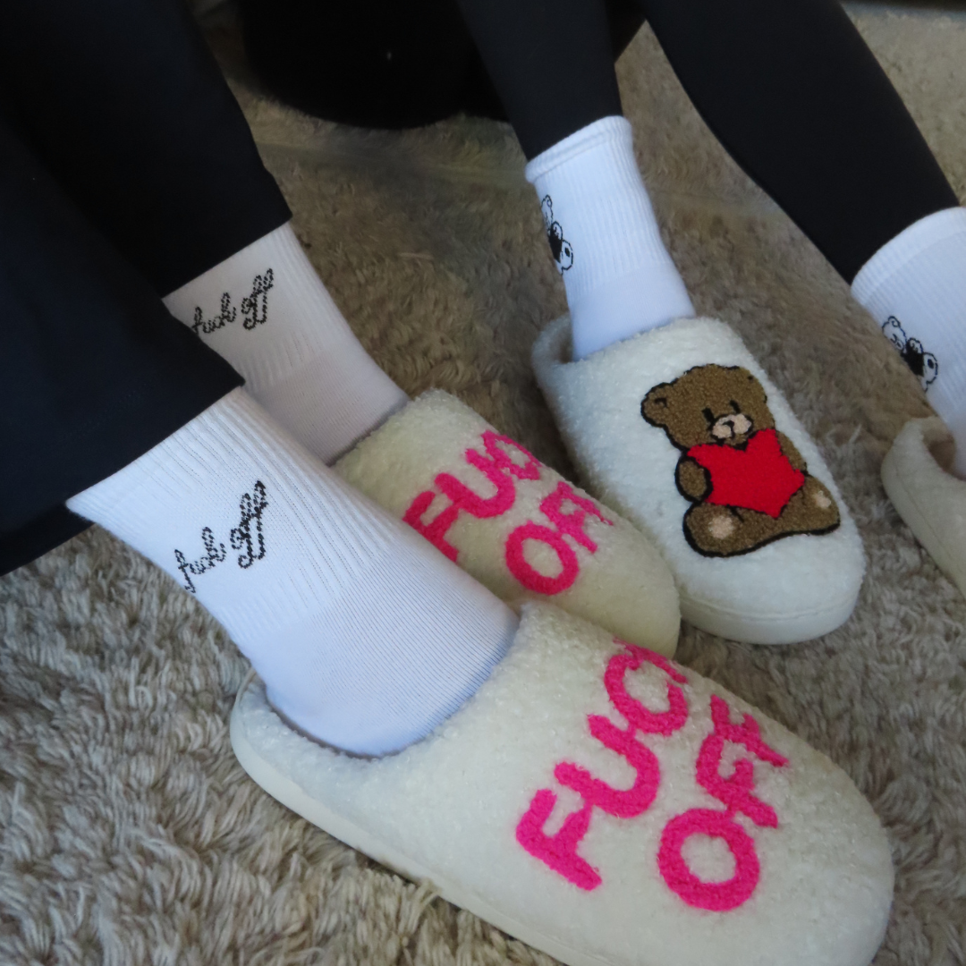 Leave Me Alone Socks Lee