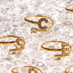 Sparkle Initial Wrap Ring Angel