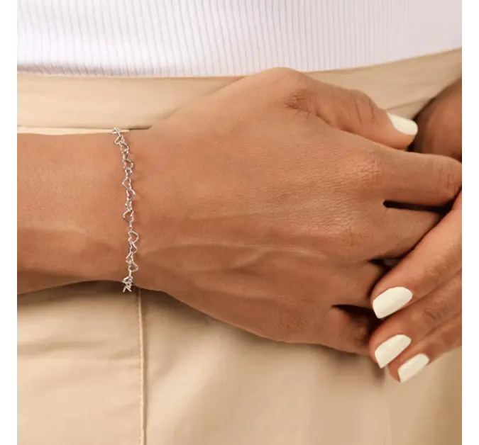 Light Connected Hearts Charm Bracelet James Avery