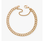 Light Double Curb Charm Bracelet James Avery