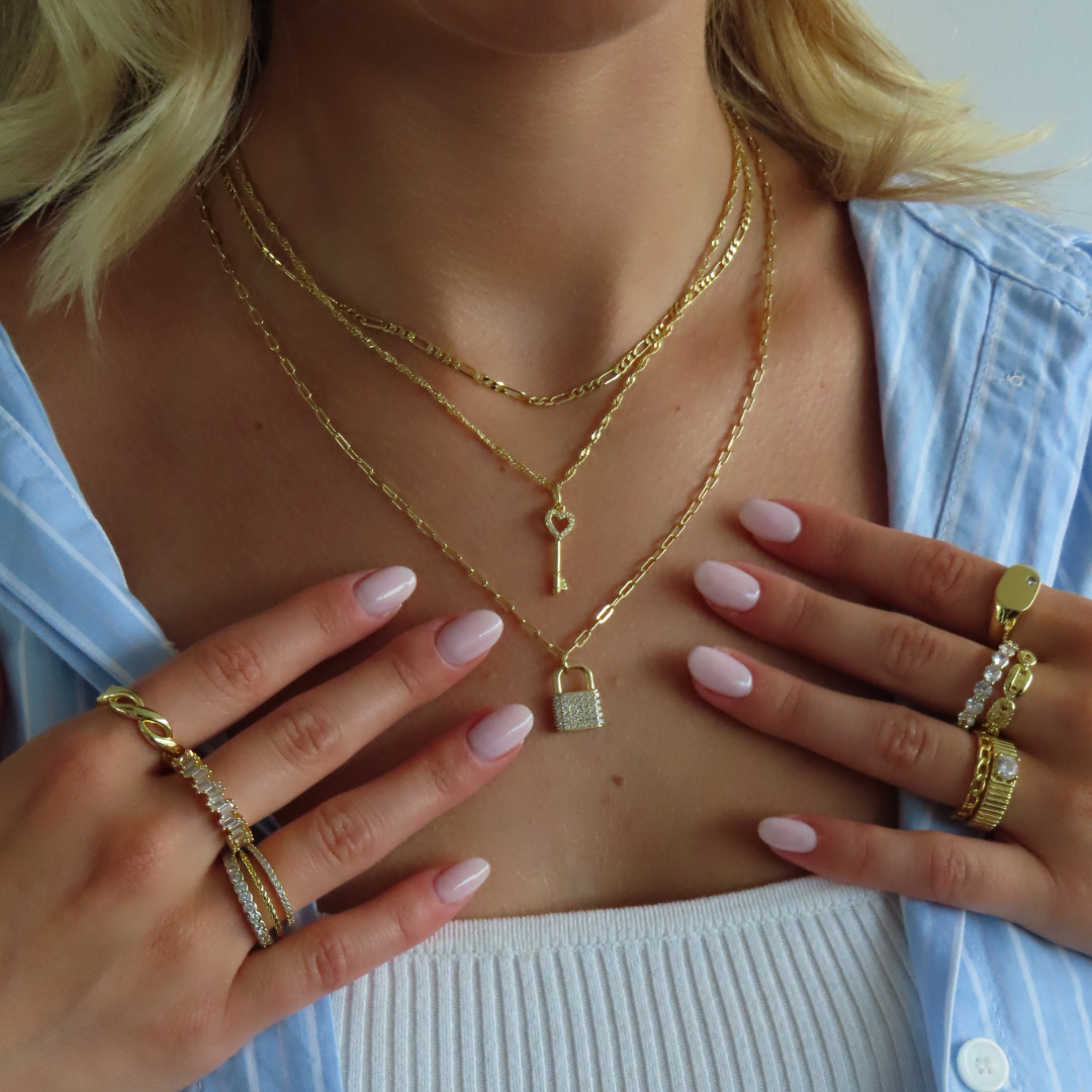 Lock Me Up Necklace Lee