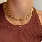 Locked In The Loop Necklace Lee