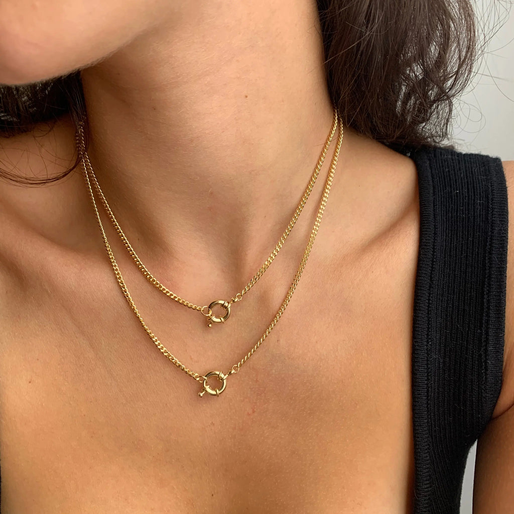 Locked In The Loop Necklace Lee
