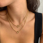 Locked In The Loop Necklace Lee