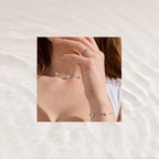 Pearl Embrace Bracelet Angel