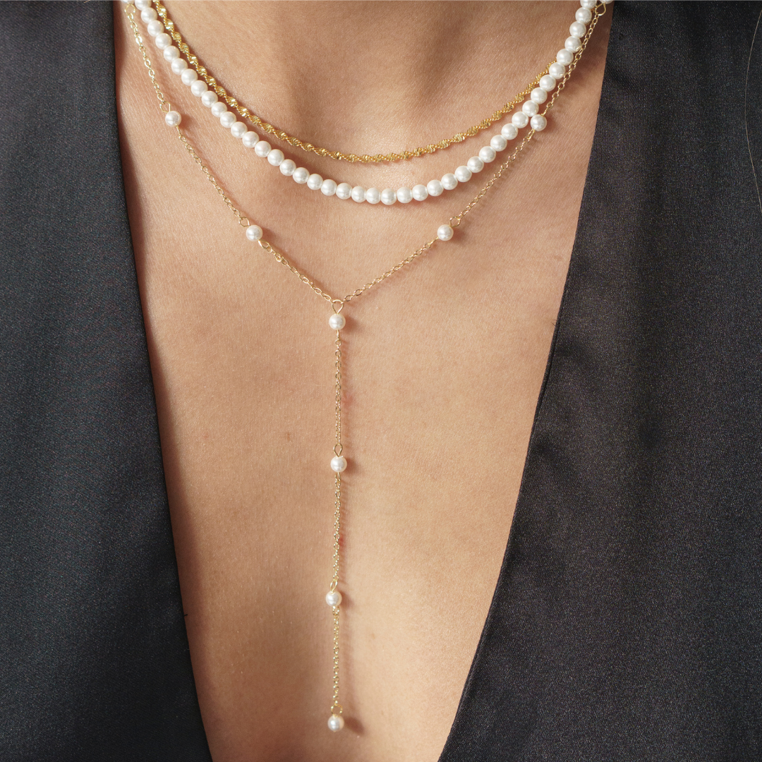 Lover Girl Lariat Necklace Lee