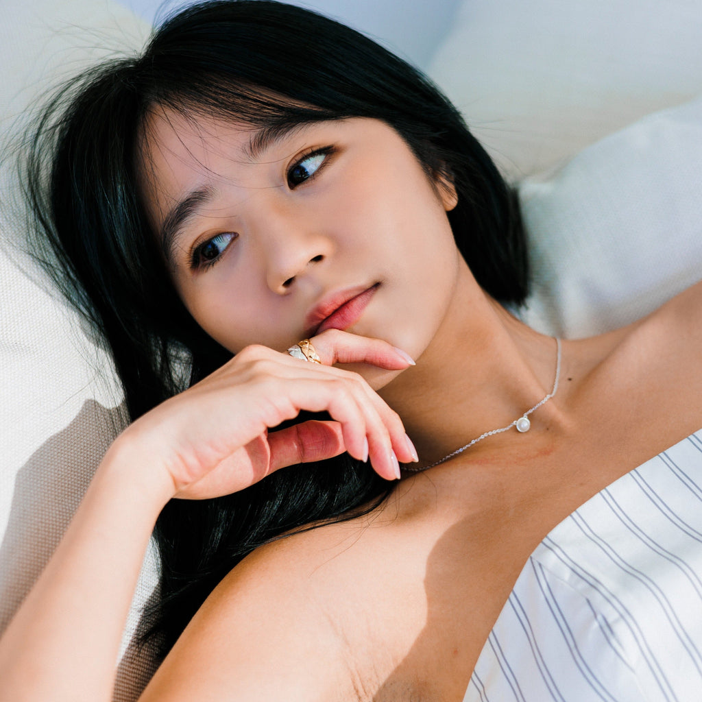 Lucky Pearl Necklace Lee