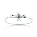 Mission Cross Hook-On Bracelet with Turquoise James Avery