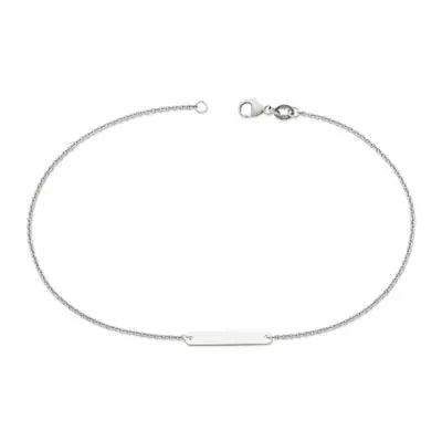 Petite Engravable Horizon Anklet James Avery